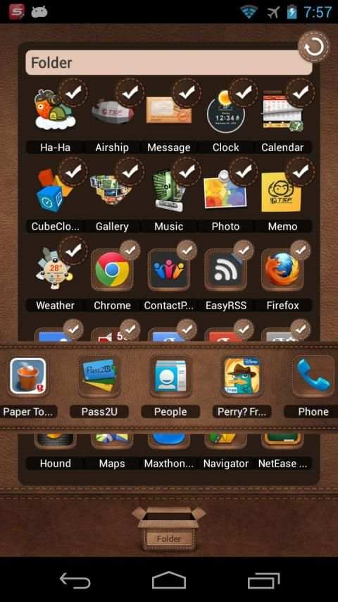 TSF Launcher 3D Shell स्क्रीनशॉट 5