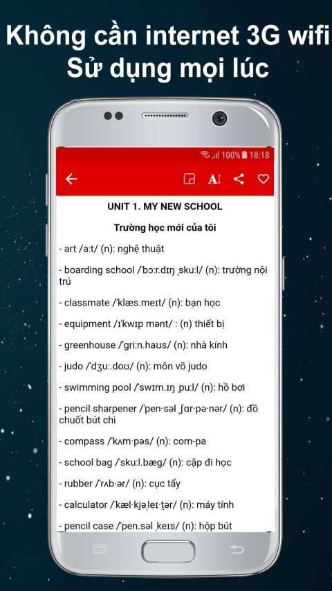 Giải Tiếng Anh 6,7,8,9,10,11,12 screenshot 3