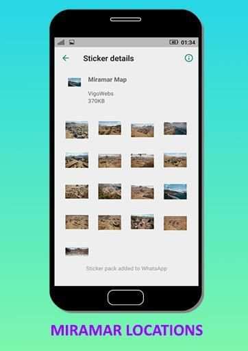 PUBG WhatsApp Stickers screenshot 2