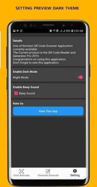 QR Code Scanner and Generator स्क्रीनशॉट 2