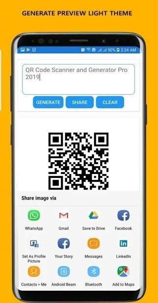QR Code Scanner and Generator स्क्रीनशॉट 3