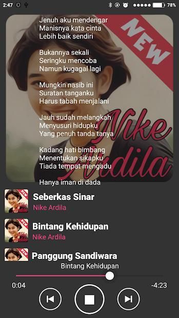 Free download mp3 outlet nike ardilla seberkas sinar