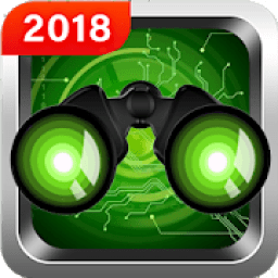 Night vision camera Simulated icon