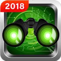 Night vision camera Simulated