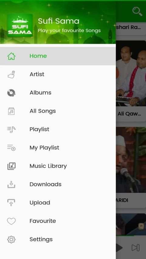 Qawwali & Naat (No ads) : SufiSama Cloud screenshot 3