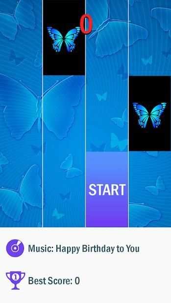 Blue Butterfly Piano Tiles 2019 screenshot 6