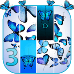Blue Butterfly Piano Tiles 2019 icon