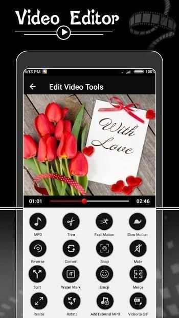 Video Editor with Music स्क्रीनशॉट 2