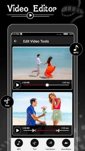 Video Editor with Music स्क्रीनशॉट 8