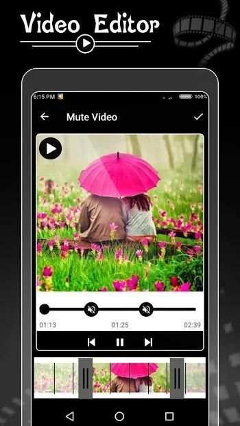Video Editor with Music स्क्रीनशॉट 6