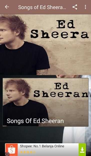 Song Of Ed Sheeran screenshot 4