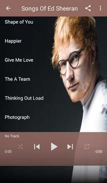 Song Of Ed Sheeran screenshot 3
