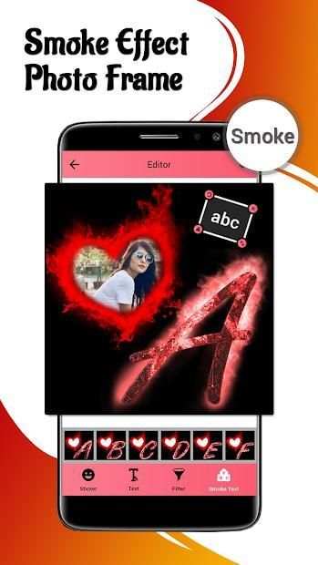Smoke Effect Photo Frame screenshot 3