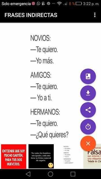 FRASES INDIRECTAS screenshot 6