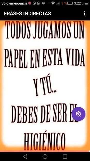 FRASES INDIRECTAS screenshot 2