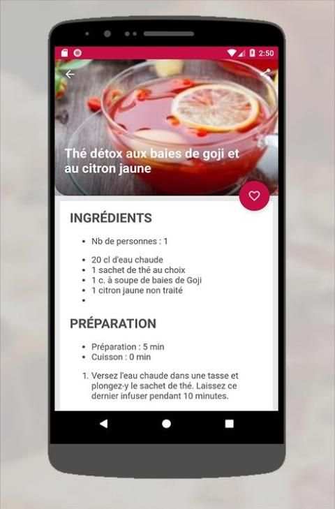 Recette Détox Facile 2019 screenshot 4