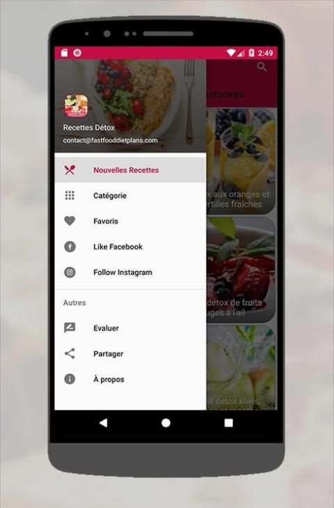 Recette Détox Facile 2019 screenshot 1