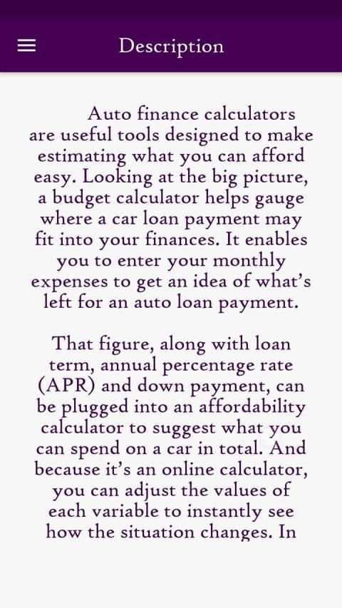 Bad Credit Car Loans screenshot 2