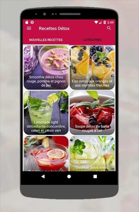 Recette Détox Facile 2019 screenshot 3