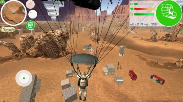Desrt Free Fire Battleground Commando screenshot 5