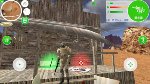 Desrt Free Fire Battleground Commando screenshot 4