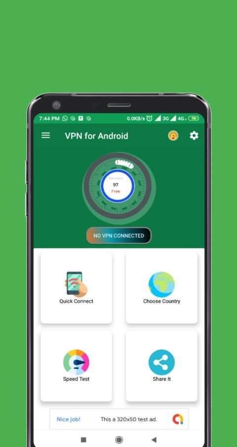 Uc VPN for Android स्क्रीनशॉट 2