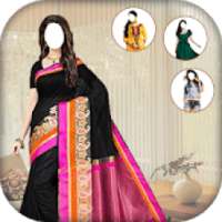 Women Fashion Saree Photo Suit :Women Photo Editor on 9Apps