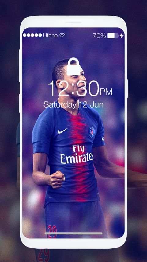 Lock Screen For Kylian Mbappe screenshot 13