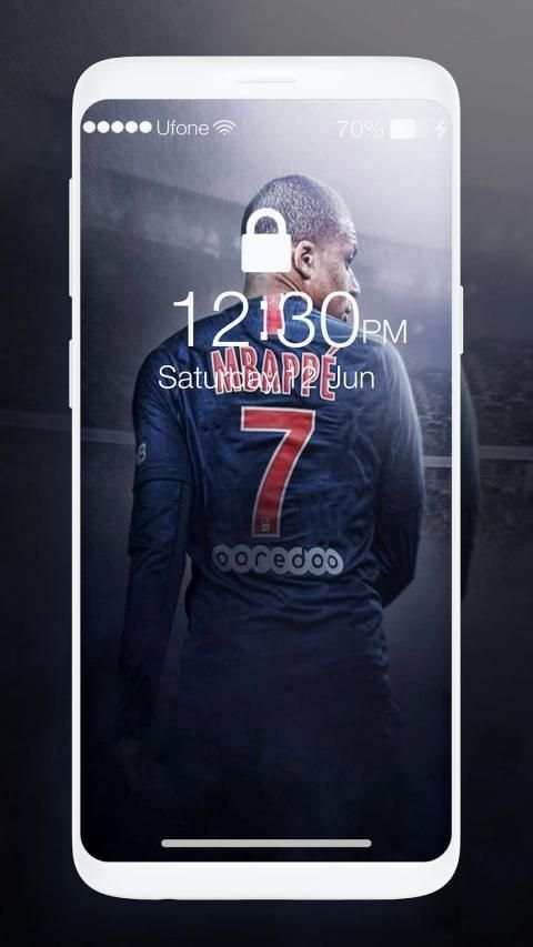 Lock Screen For Kylian Mbappe screenshot 12