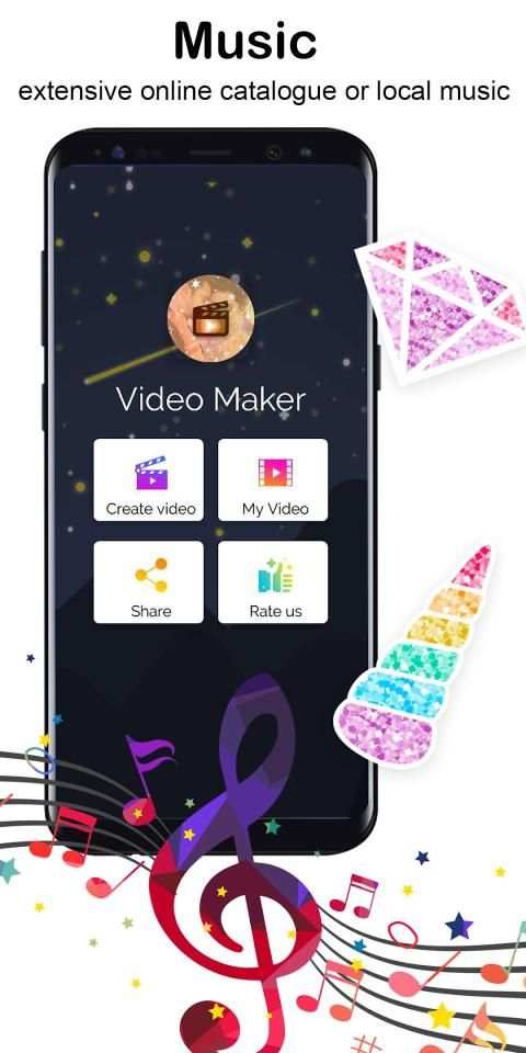 MyPhoto Video Maker With Music & Music Video Maker स्क्रीनशॉट 3