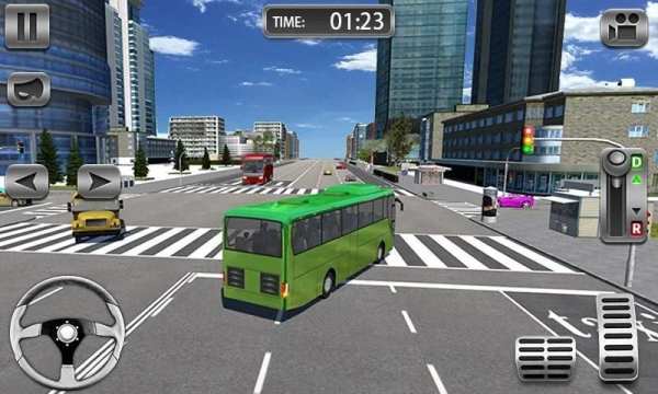 Bus Simulator 3D - Real Bus Driving 2019 स्क्रीनशॉट 2