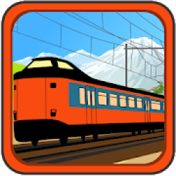 Railway Train Crossing आइकन