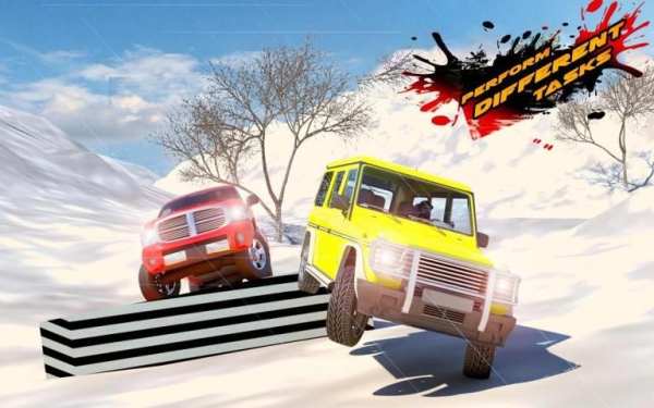 SUV Jeep Mountain Drive: Extreme 4x4 Rider स्क्रीनशॉट 1