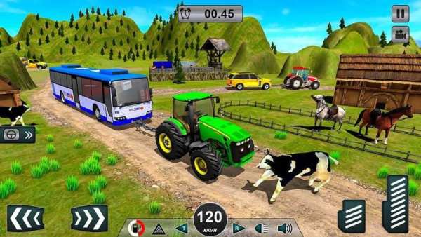 Real Tractor Pull Game 2019 स्क्रीनशॉट 7