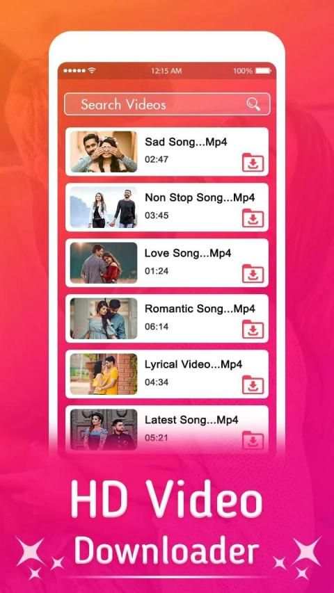 HD Video Downloader: All Videos Downloader स्क्रीनशॉट 4
