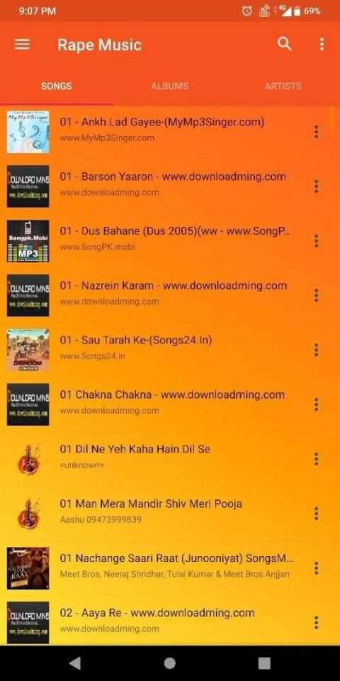 Rape Music स्क्रीनशॉट 5