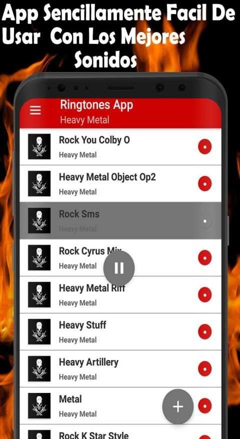 Tonos De Llamada Heavy Metal Gratis screenshot 1