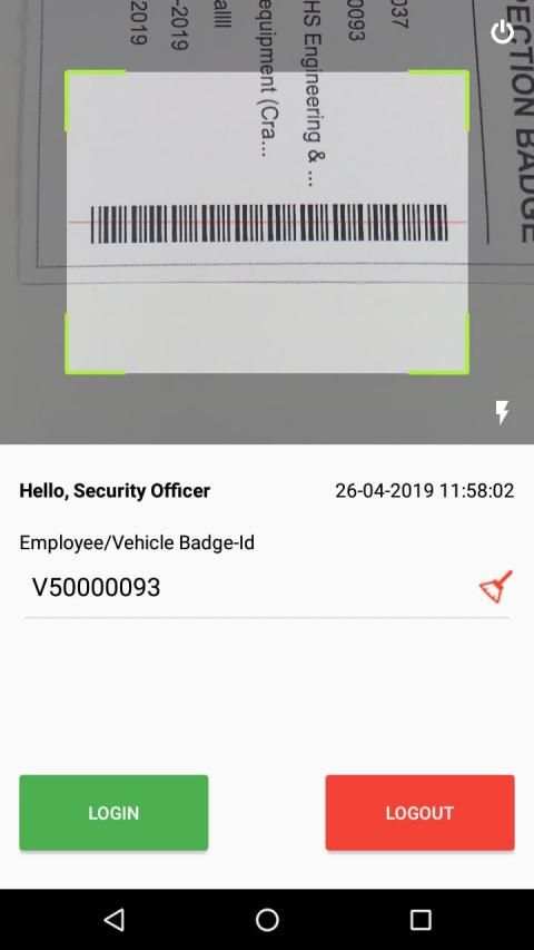 CLMS Login-Logout app screenshot 3