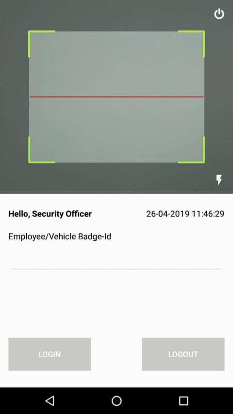 CLMS Login-Logout app स्क्रीनशॉट 1