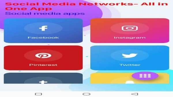 Social Media Networks - All In One App screenshot 1