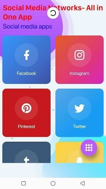 Social Media Networks - All In One App screenshot 2