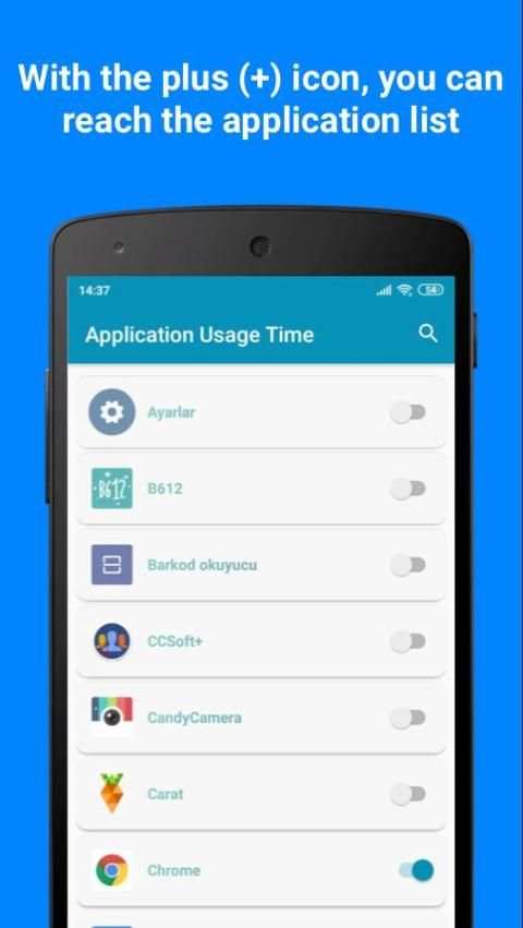 Application Usage Time / Uygulama Kullanım Süresi скриншот 6
