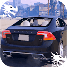 City Driving Volvo Car Simulator आइकन