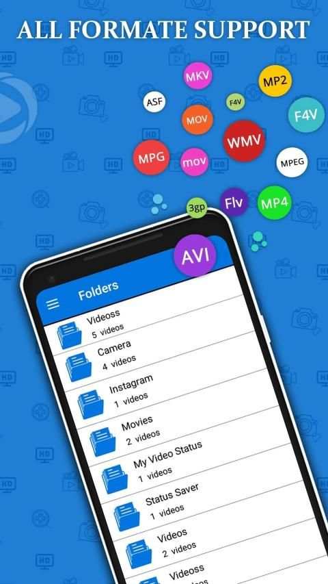 Simple 4k Video Player - Mx Player, No Ads स्क्रीनशॉट 6