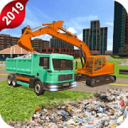 Off-road Garbage Excavator Simulator - City Clean Missions 1.0