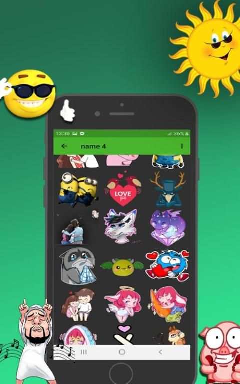 Free Stickers for Messenger 2019 screenshot 2