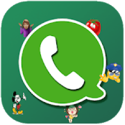 Free Stickers for Messenger 2019 आइकन