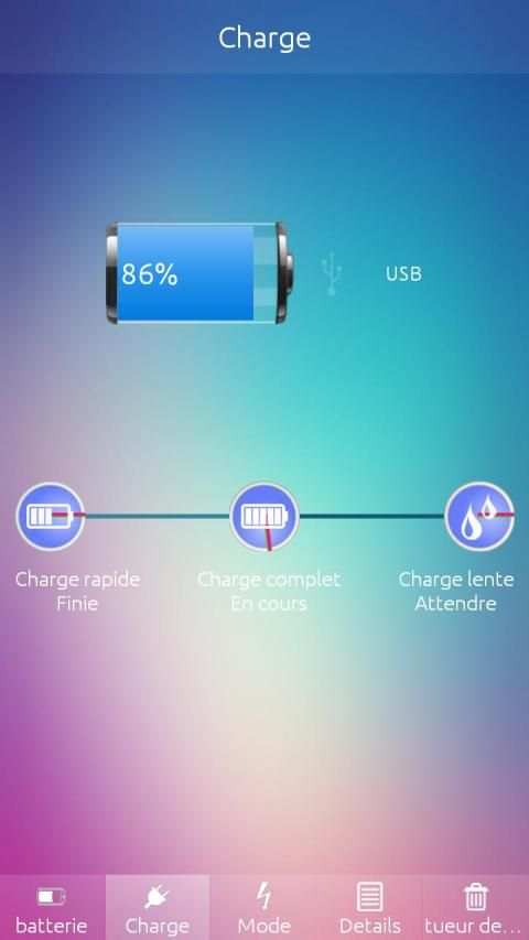 Batterie : protection et chargement rapide screenshot 5