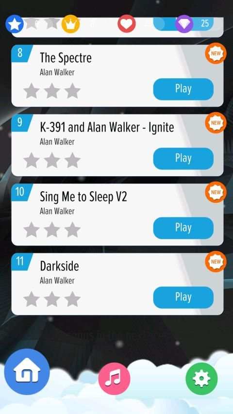 ALAN WALKER Piano Tiles screenshot 6