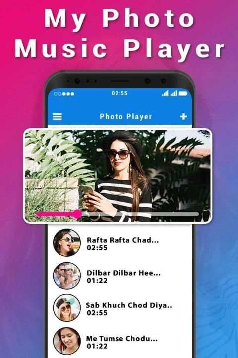 My Photo Music Player for Android स्क्रीनशॉट 3